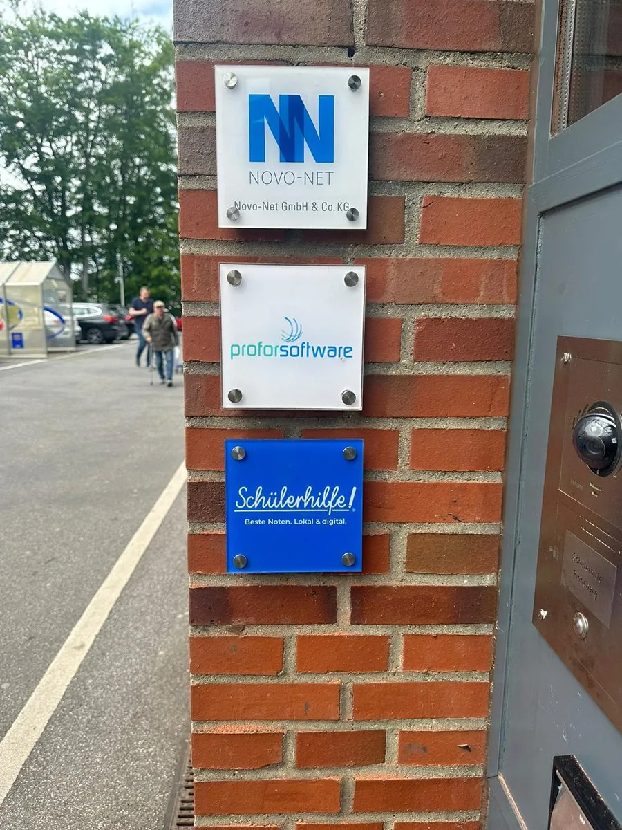 Büroschilder